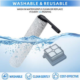 HiHEPA easy removal design, quick replacement of parts without tools