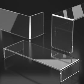 HIIMIEI acrylic display riser retail-product showcases merchandise clearly