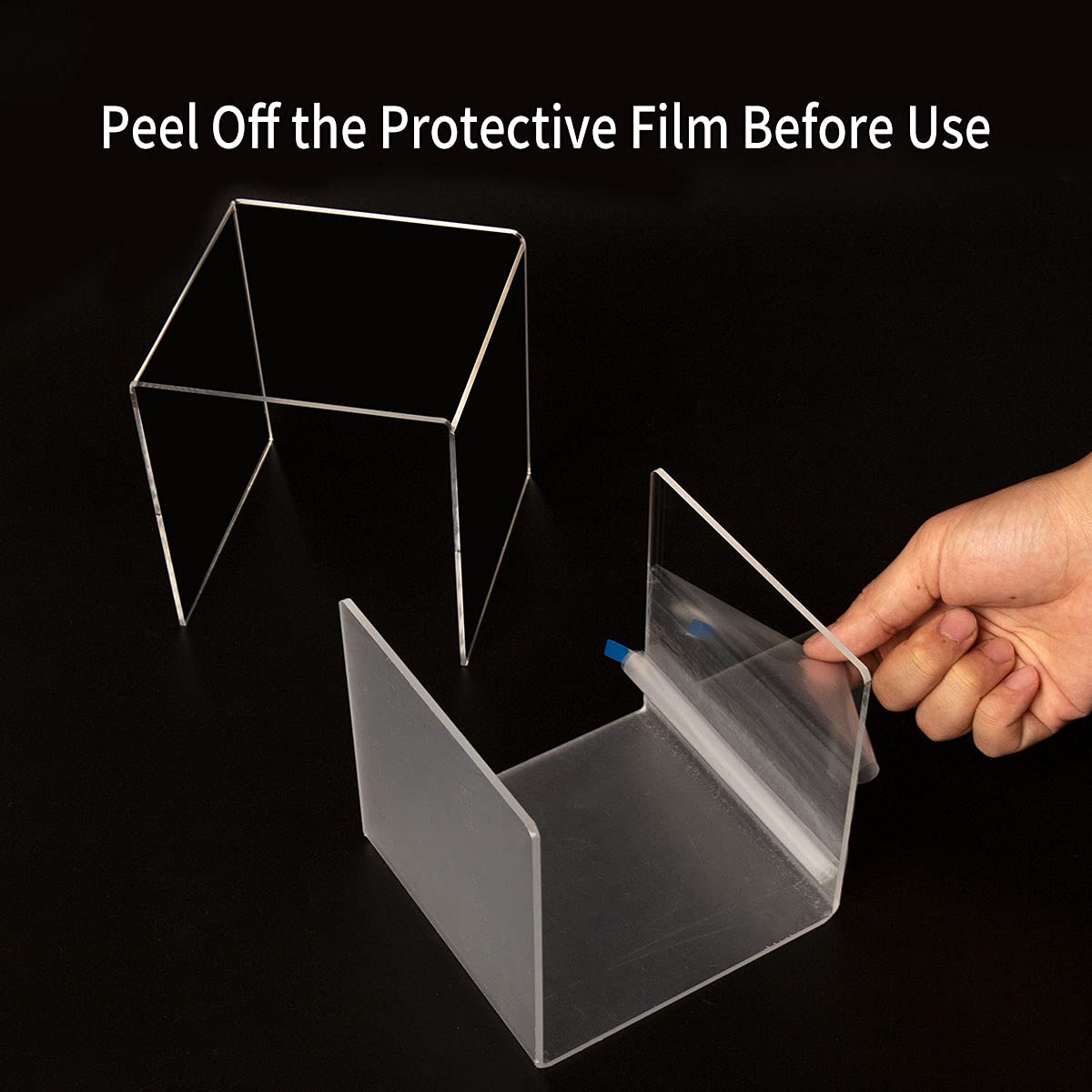 HIIMIEI protective-film-free surfaces reveal crystal-clear displays after peeling