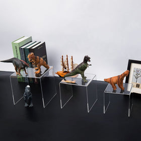 HIIMIEI three-tier acrylic riser set optimizes space and organization