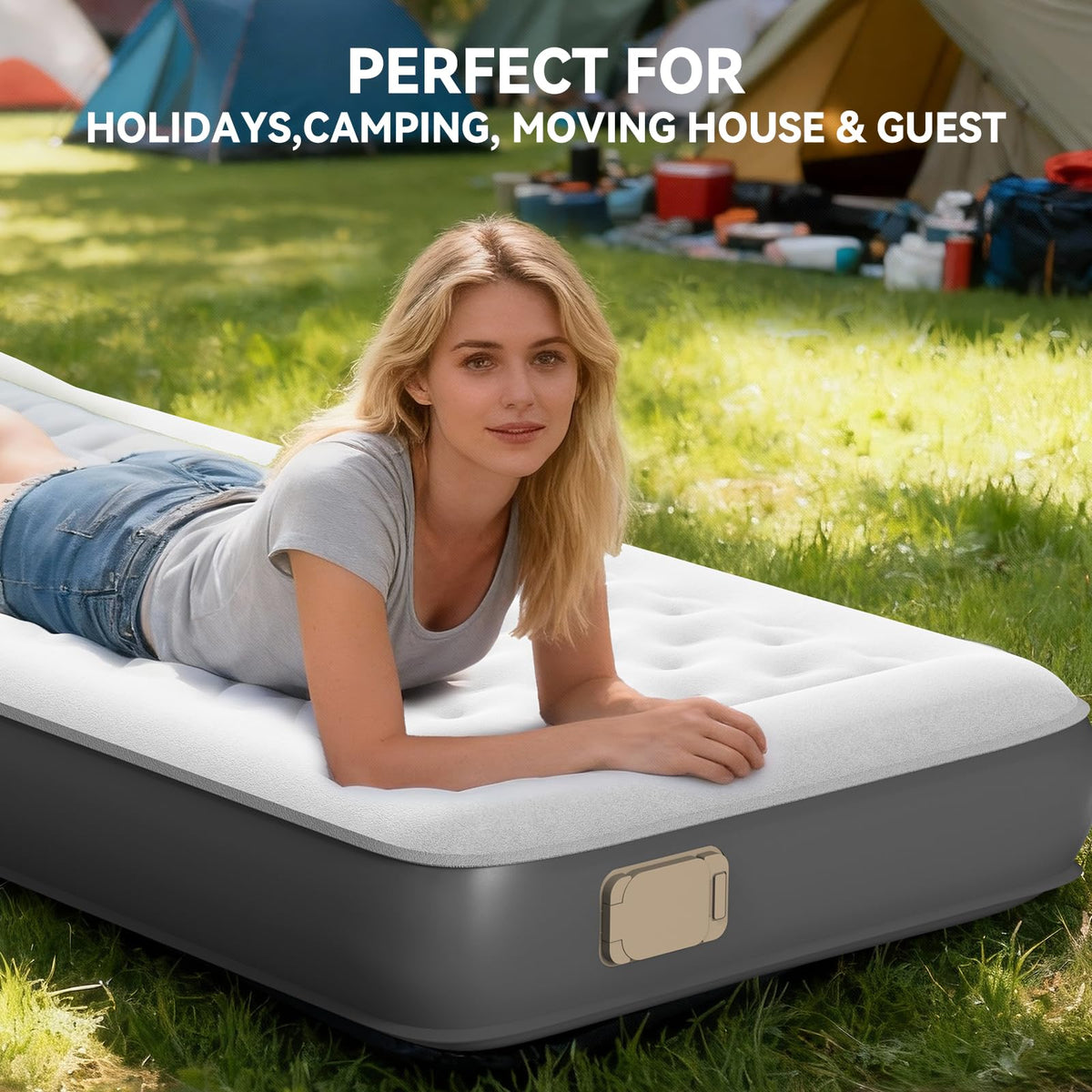 HiiPeak anti-slip base keeps mattress stable overnight