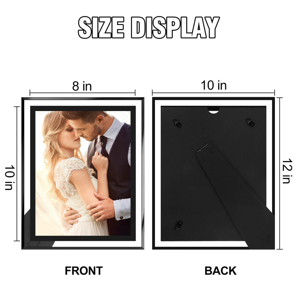 HIKWADERY 8x10 frame packaging indicating careful protective shipment