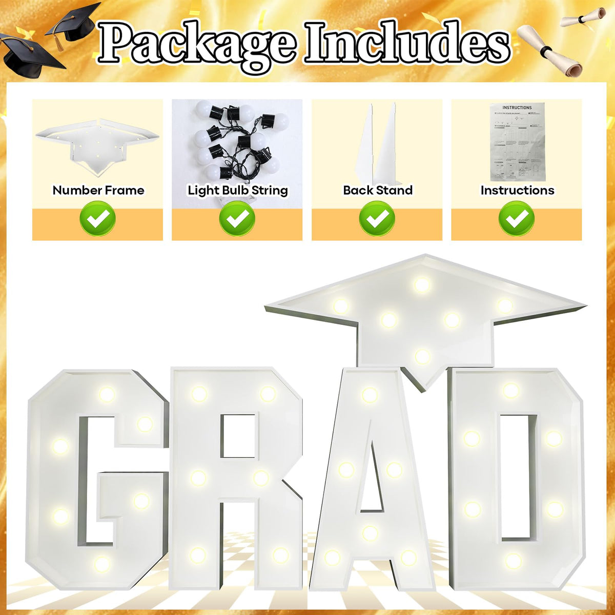 HILAVO indoor/outdoor decor suitable for classrooms and venues.