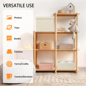 Himake dust-protection linen box safeguarding photos and keepsakes