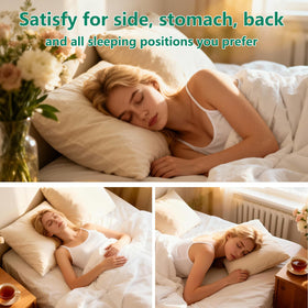 HIMEET pillow machine washable for easy care