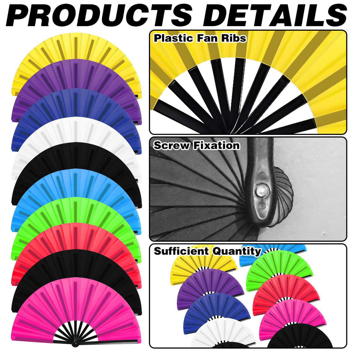 HINGTAI clacking fans provide cool breeze during outdoor performances.