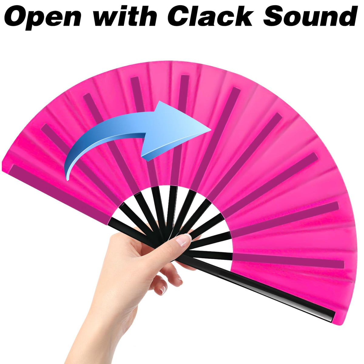 HINGTAI portable fans fit in pockets for on-the-go practice.