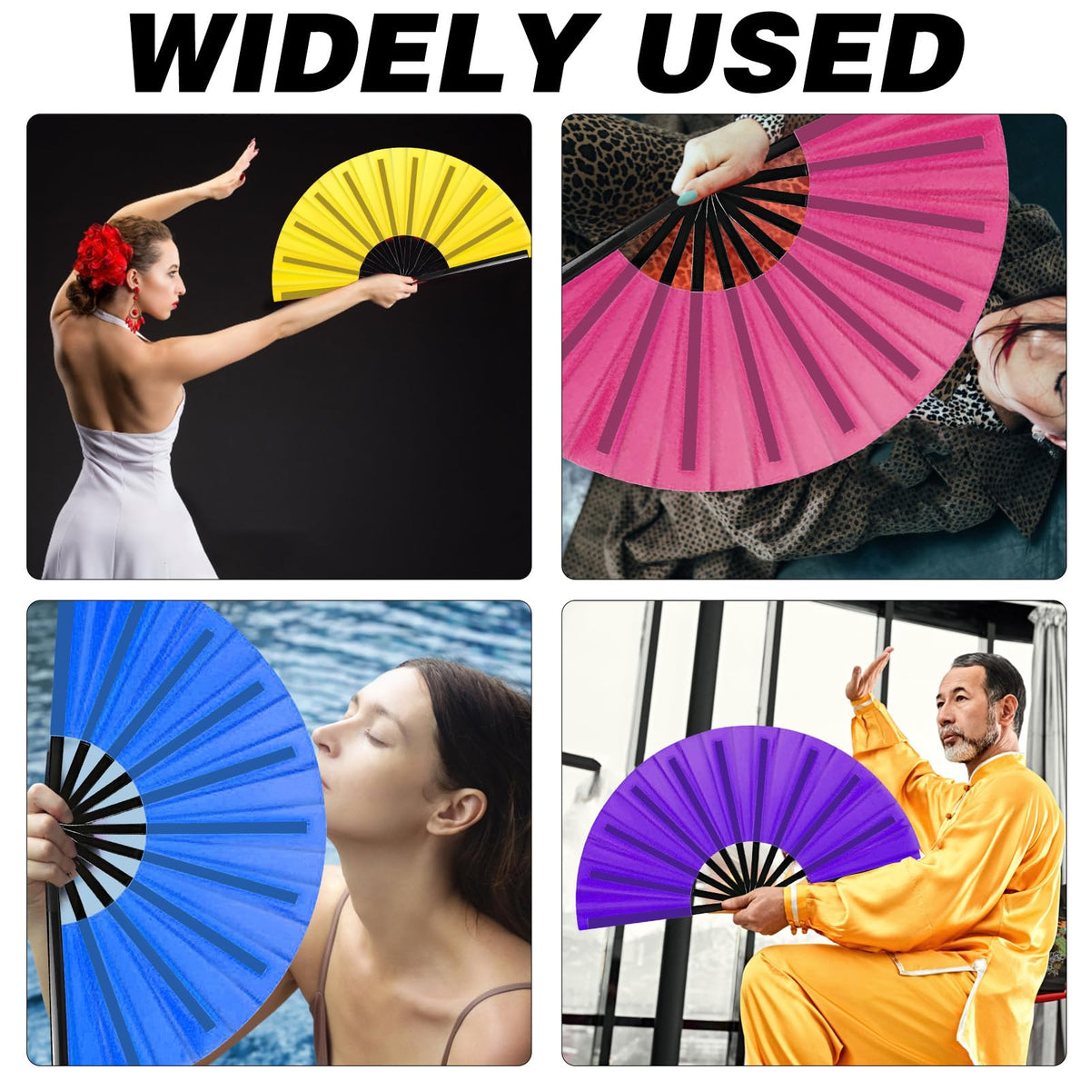 HINGTAI performance fans add flair to weddings and parties.
