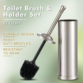 Hioflyme dense nylon bristles tackle grime and limescale in a single swipe.