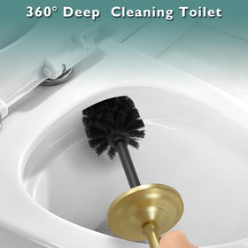 Hioflyme dense bristles close-up show 360° cleaning for tight corners.