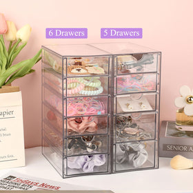 Hipiwe drawer organization on dresser keeps small items sorted.