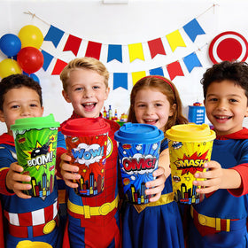 Hipoxa durable 16oz cups made of lightweight plastic