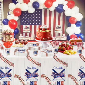 HIPVVILD baseball paper straws add color and easy refreshment