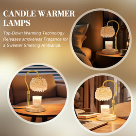 Dimmable glow with stepless control lets you set mood.