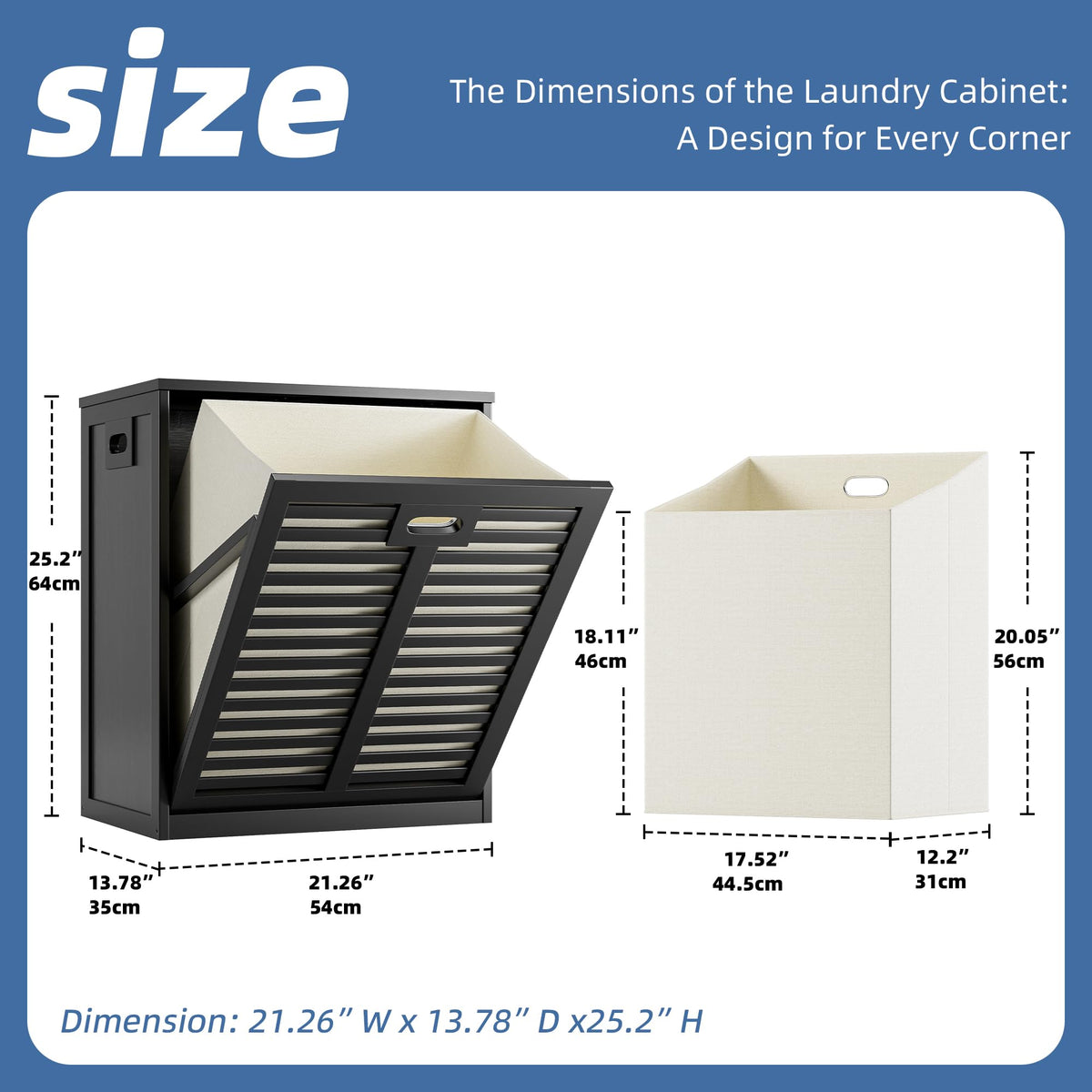 HITNET removable 20 Gal liner bag demonstrates easy removal and mess-free transport.