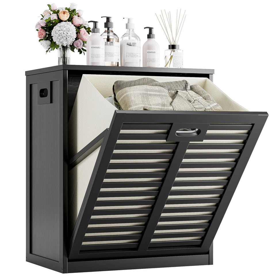 HITNET tilt-out front view with ventilated slatted door for easy access and airflow.