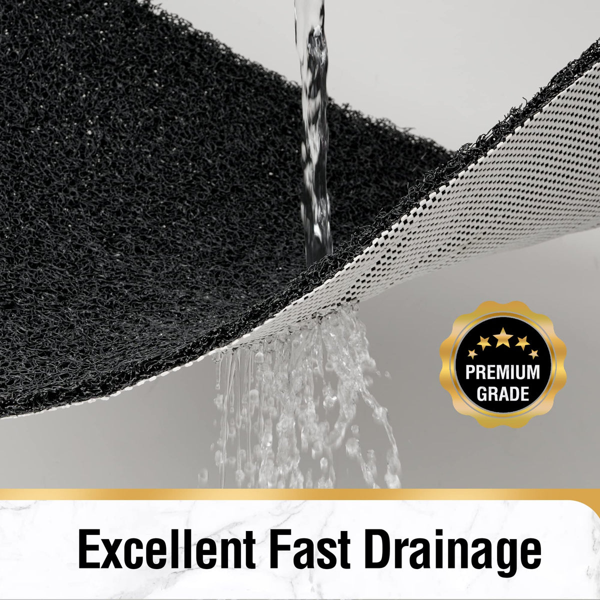 HITSLAM hollow loop drainage and lattice bottom promote airflow.