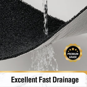 HITSLAM hollow loop drainage and lattice bottom promote airflow.