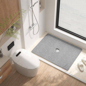 Hitslam shower mat trim-to-fit edge for a custom look