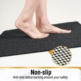 HITSLAM soft PVC textured top surface for comfortable footing.