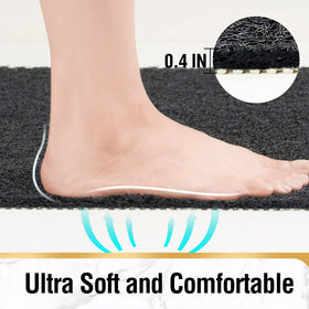 HITSLAM suction cup-free design stays in place without suction cups.