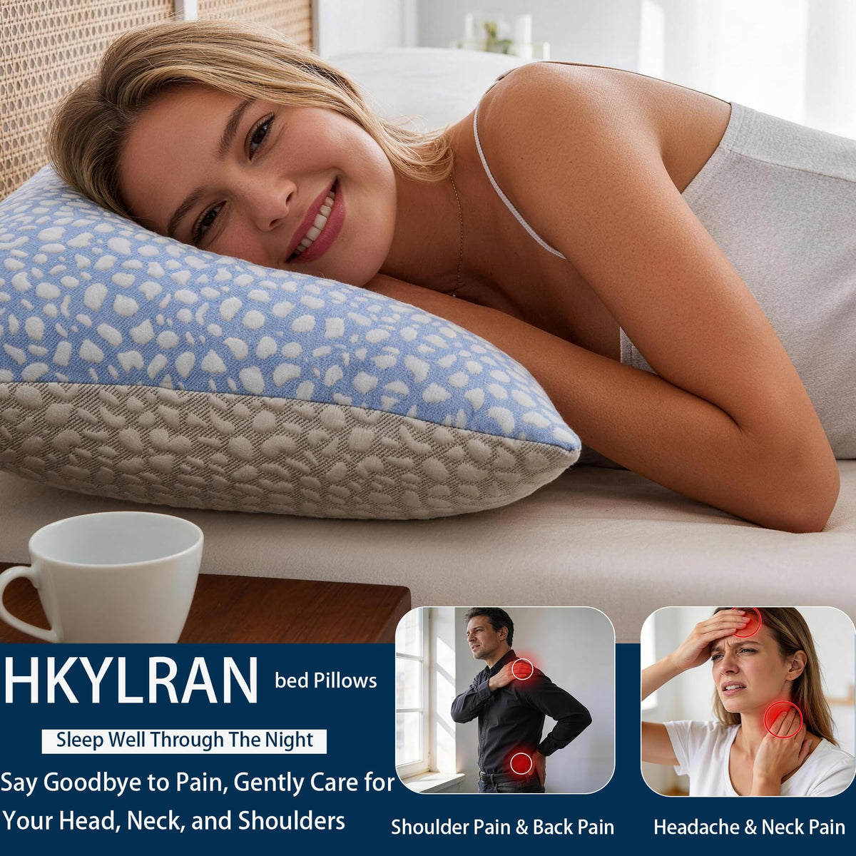 HKYLRAN high-density foam resists sagging for lasting support