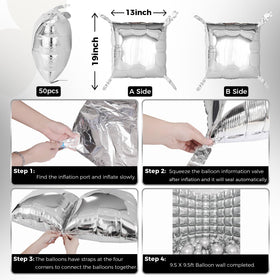 HKYOOD double-sided balloon tunnel provides visibility from every angle.