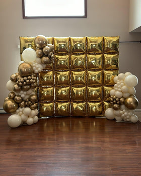 HKYOOD metallic gold latex balloons offer versatile decorating options.