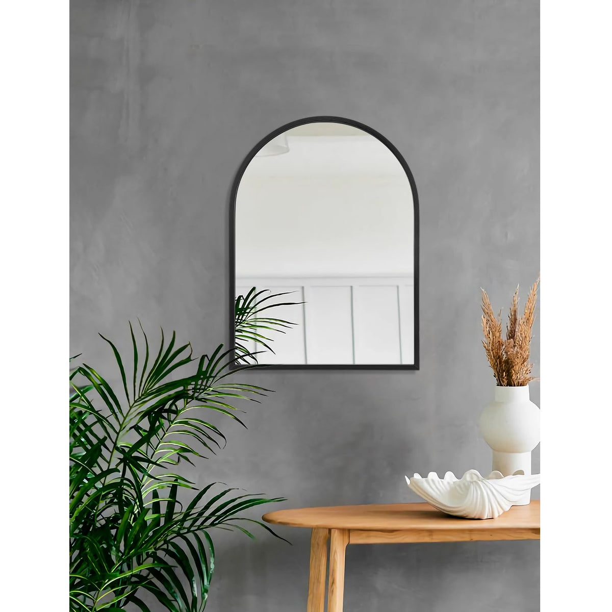 HLFMVWE arch wall mirror suitable for entryways and living rooms
