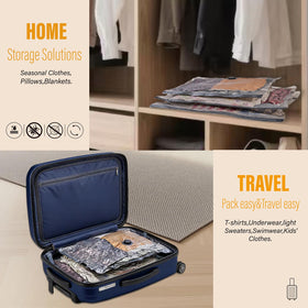 Hlihlo 20x24 vacuum bag with clear window for quick content check.