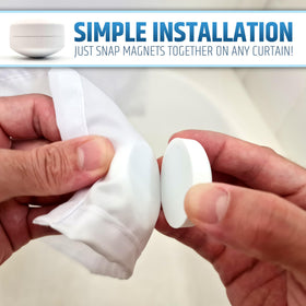 HMmagnets 360-degree silicone wrap protects magnets and quiets bathroom noises