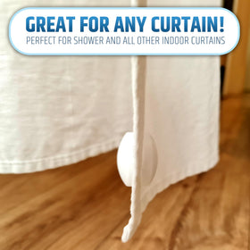 HMmagnets easy-to-use weights secure tablecloths and lightweight fabrics.