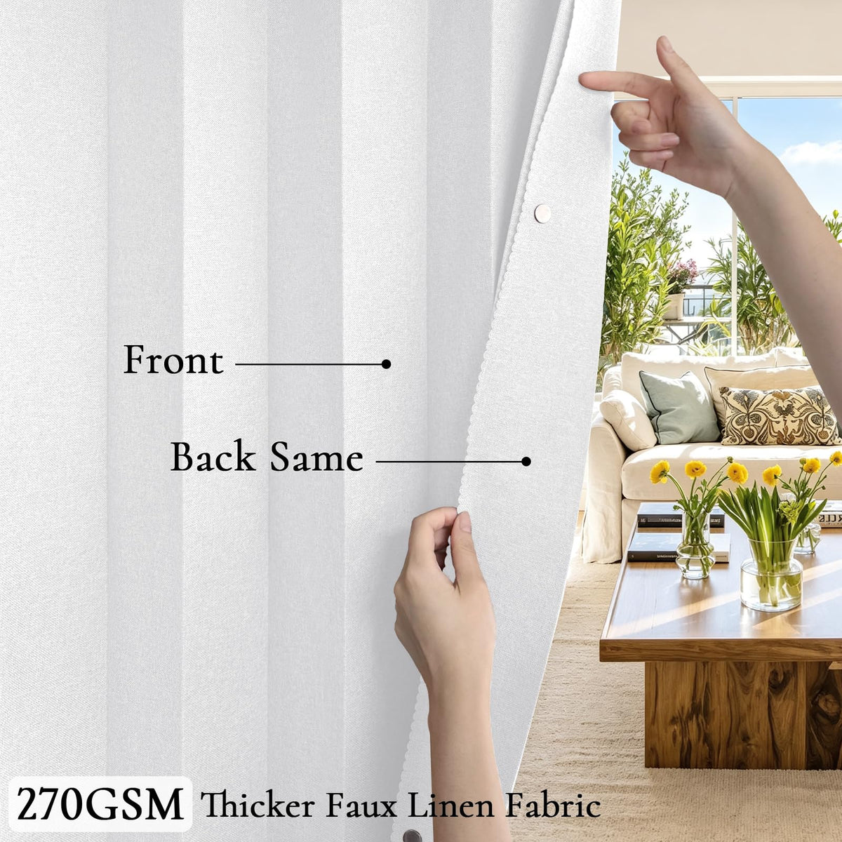 HMYI closet door divider for room separation and visual zoning