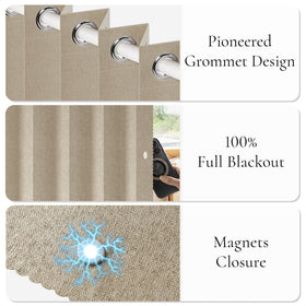 HMYI room divider setup used between living and dining areas.