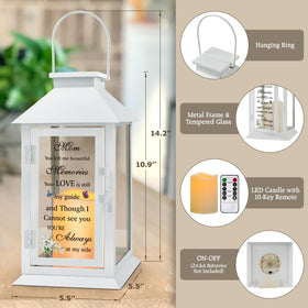 HN HAIINAA mother remembrance gift lantern emphasizes a thoughtful tribute for loved ones.