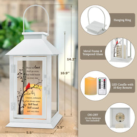 HN HAIINAA memorial lantern card-included offers personalized condolence options.