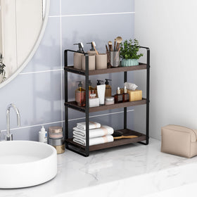 HNRLOY anti-slip pads stabilize the organizer on wet surfaces.