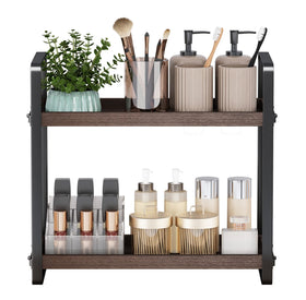 HNRLOY bathroom counter organizer top view keeps daily items neatly organized