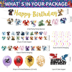 HOAKWA dragon napkins add whimsical flair and practical cleanup for busy party moments.