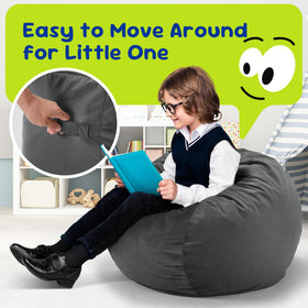 Hobestluk 2.5ft bean bag in a cheerful playroom setup