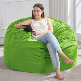 Hobestluk 3ft bean bag chair for relaxed lounging and reading