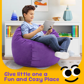 Hobestluk bean bag chair removable cover for convenient washing