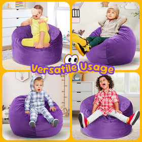 Hobestluk bean bag chair side pocket for small items