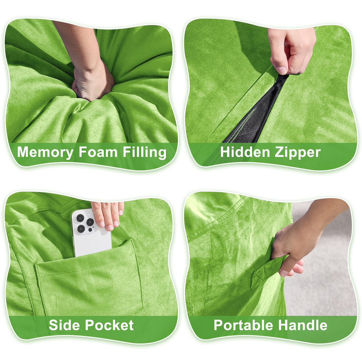 Hobestluk side pocket stores remote and phone