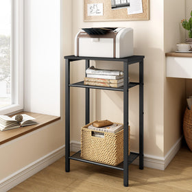 Hoctieon nightstand serves as bedside storage and stylish accent.