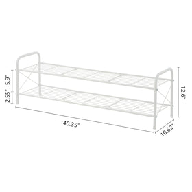 Hoctieon Bedroom Shoe Storage helps keep personal footwear pairs orderly