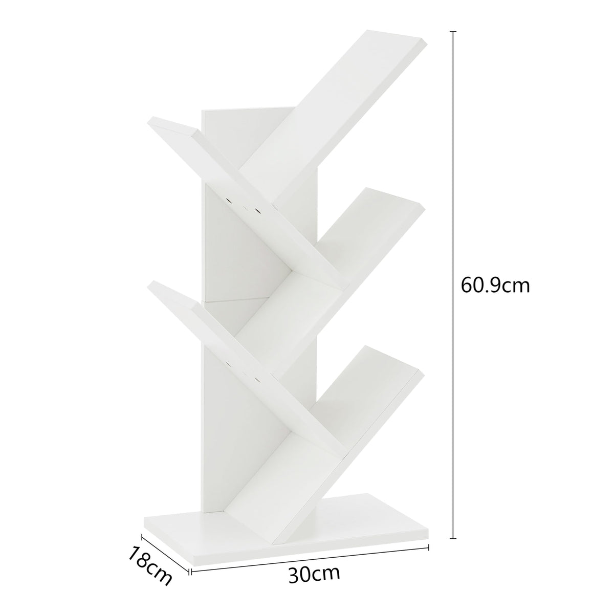 Hoctieon tree bookcase easy cleaning with damp cloth