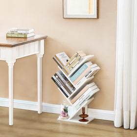 Hoctieon tree bookcase wall bracket closeup for stability