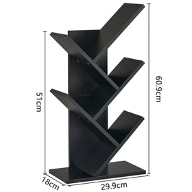 Durable steel supports combined with wood on Hoctieon shelf.