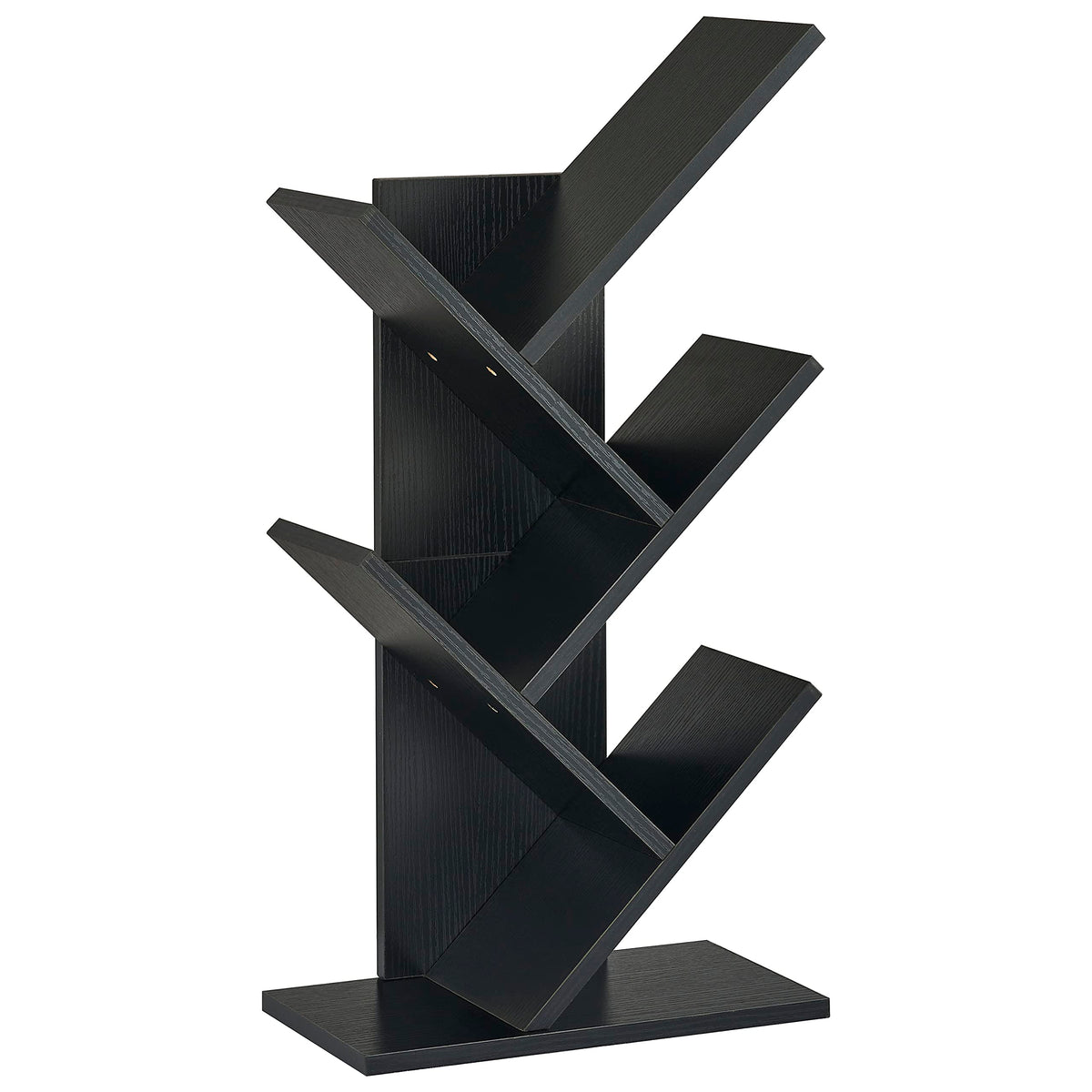 Compact footprint of Hoctieon tree bookshelf suits small home offices.